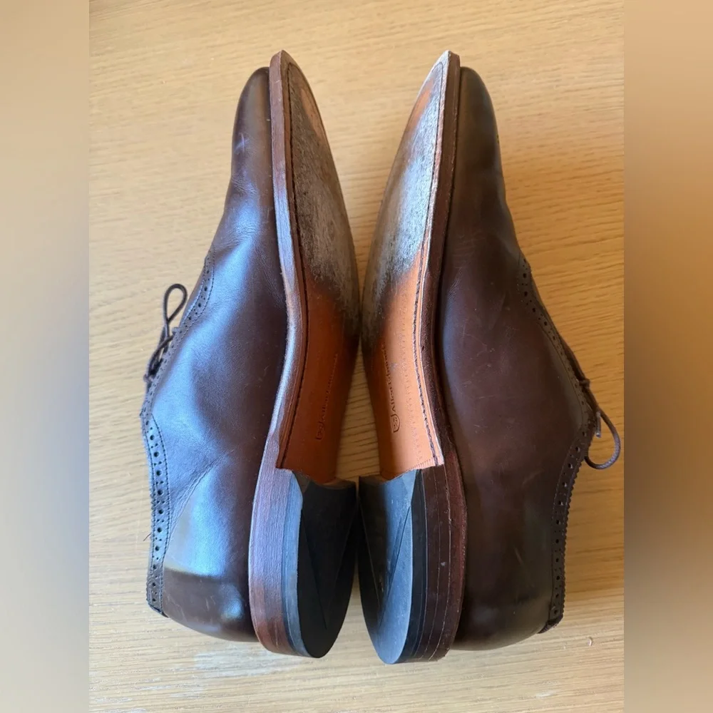 Allen Edmonds Cornwallis Brown Oxfords Size 11.5D